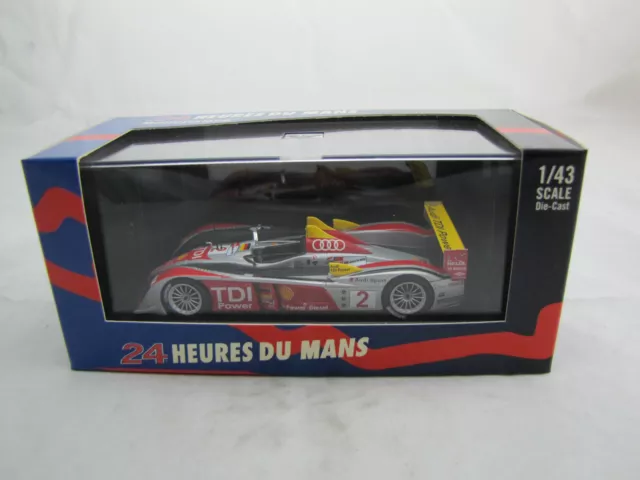 400089802 Minichamps Audi R10 TDI Le Mans 24h Winners 2008 #2 - 1:43