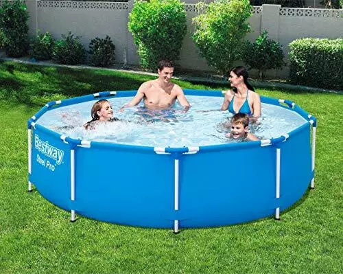 ✅ Bestway 56677-2 Piscina Fuori Terra Steel Pro da 305 x 75 cm