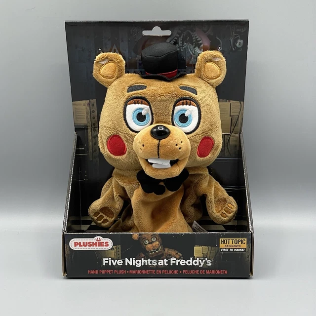 FNAF FIVE NIGHTS At Freddy's FREDDY Plush Puppet 8" Inch Hot Topic