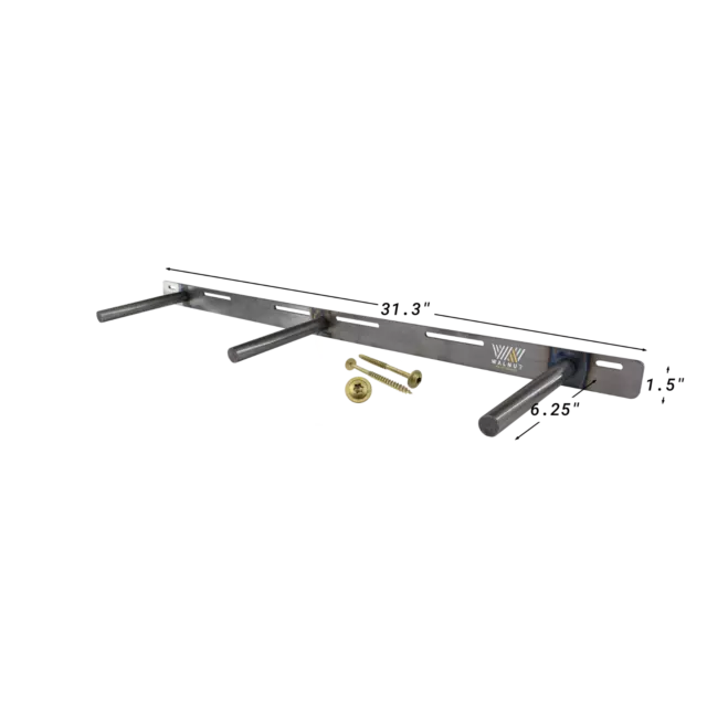 32" Heavy Duty Floating Shelf Bracket- Invisible Shelf Support - Made in the USA
