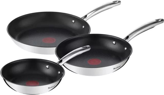 Tefal Duetto+ Pfannen-Set Bratpfannen 20/24/28 cm 3-teilig (G718S3)✅