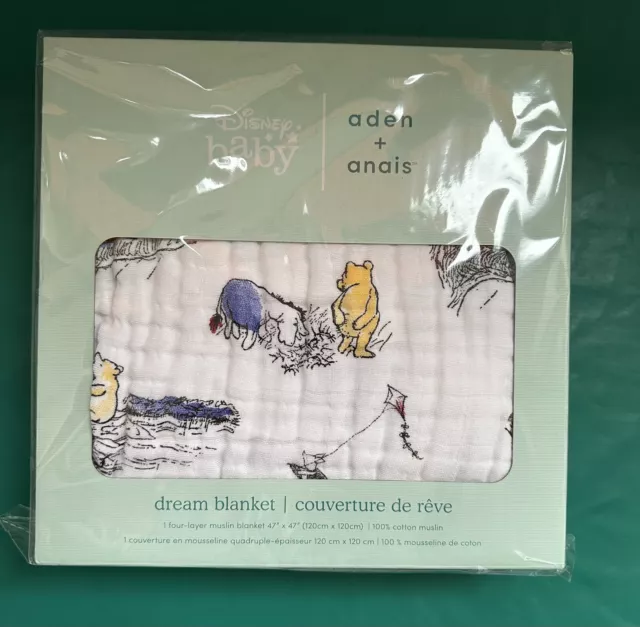 ADEN AND ANAIS Disney Winnie The Pooh Dream Blanket £50.00 PicClick UK