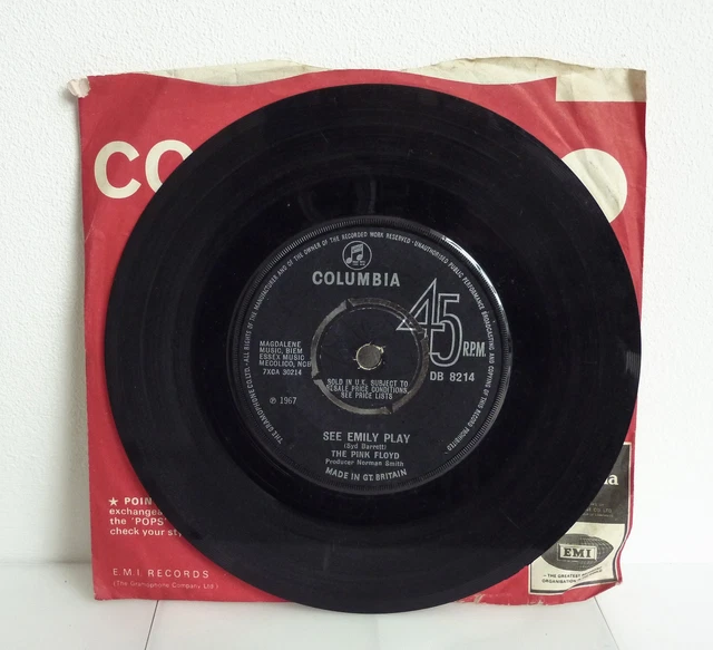 PINK FLOYD - See Emily Play - UK Columbia 1967 £40.21 - PicClick UK