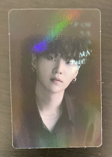 BTS Map of the Soul MOTS ON:E Concept Book Official Photocard HOLO SUGA (YOONGI)