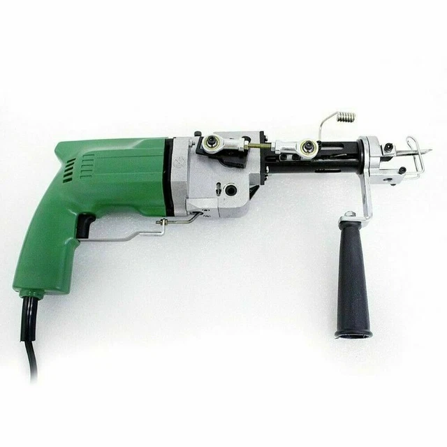 Pistola eléctrica de mechón manual ZQ-2 máquinas de alfombras 2 en 1 pila de corte y pila de bucle 220V