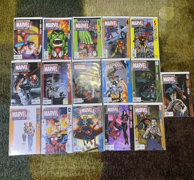 Marvel ULTIMATE MARVEL TEAM-UP (2001) #1- #16 Lot High Grade