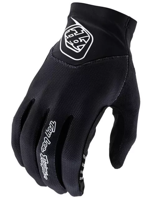 Troy Lee Designs Ace 2.0 Mens MTB Mountain Bike Gloves Black SM