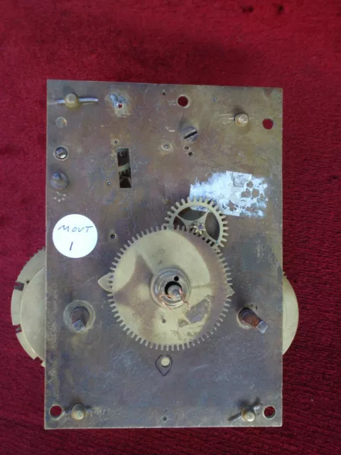 Early 18Th C Inside Countwheel 8 Day Longcase Clock Movement 1 2