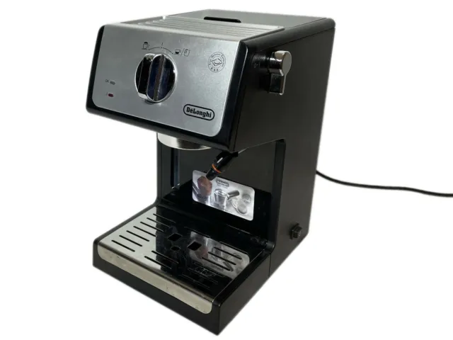 DeLonghi Espressomaschine Siebträger 15bar Kaffeemaschine Espresso ECP33.21 BK