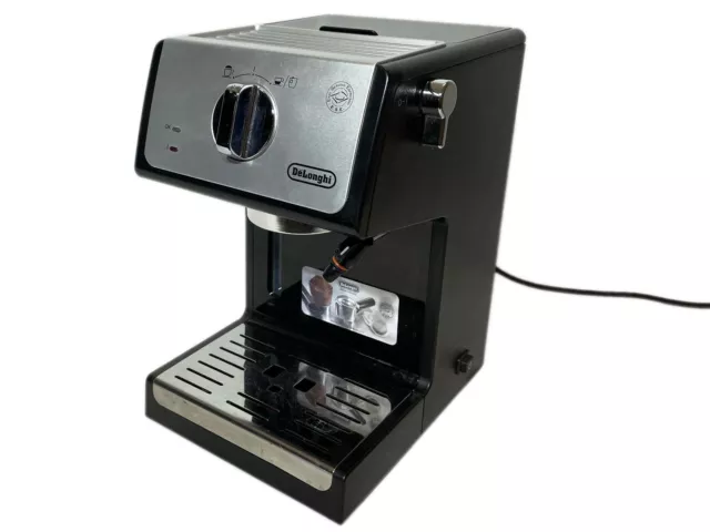 DeLonghi Espressomaschine Siebträger 15bar Kaffeemaschine Espresso ECP33.21 BK