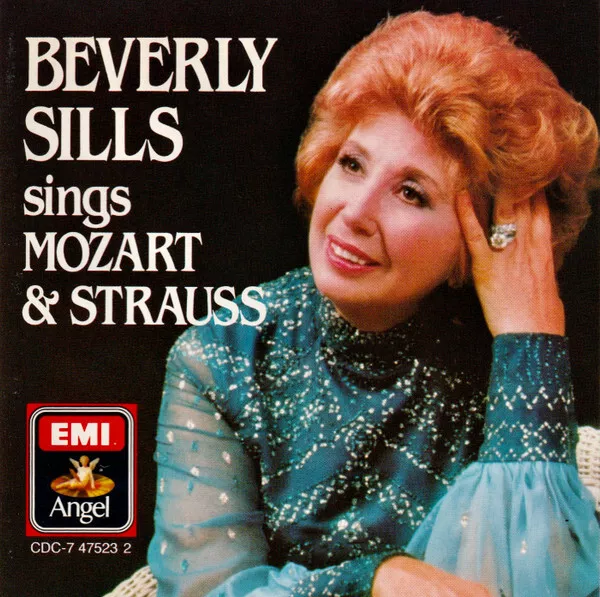 Beverly Sills Wolfgang Amadeus Mozart Richard Strauss Beverly Sills Sings Mozart