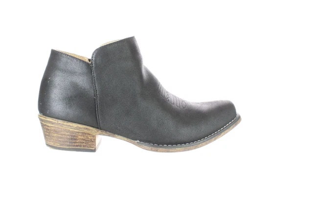 Roper Womens Black Ankle Boots Size 9.5 (7416378)