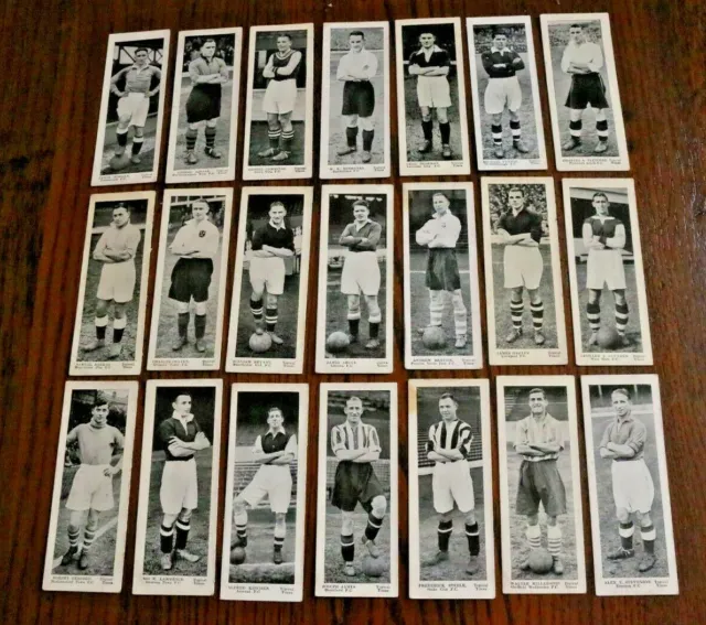 Topical Times, Footballers,Minature Panel Portraits Trade Cards, Pick Your  Card