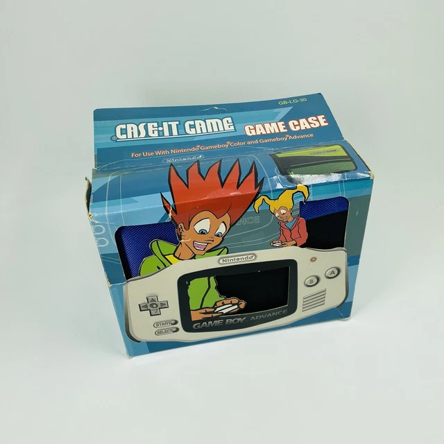 Case It Carrying Case Travel Bag for Gameboy Advance Color Blue in box (O5)