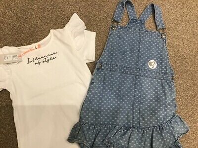 River Island GIRLS Set AGE 4-5 YR Present /Influencer of Style/ TOP & DRESS Gift