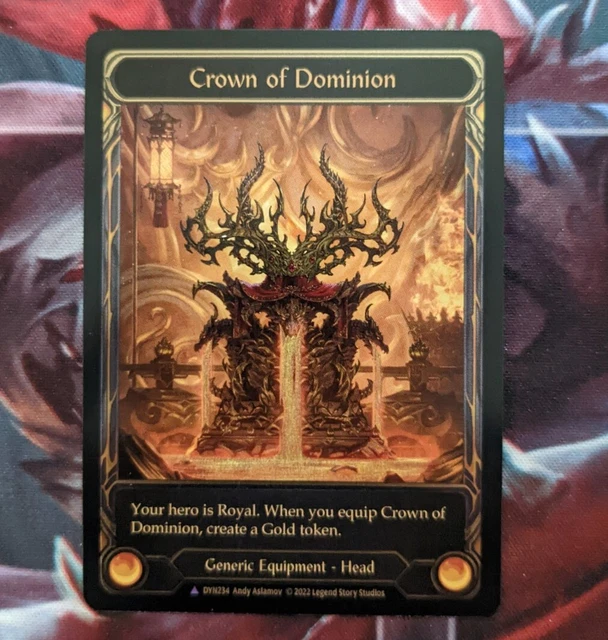 FLESH AND BLOOD FAB Crown of Dominion (Marvel) NM 1st