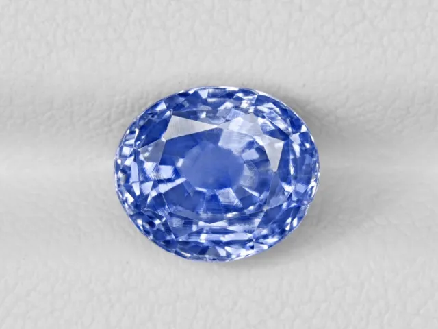 GIA GRS IGI Certified KASHMIR Blue Sapphire 4.27 Cts Natural Untreated Oval