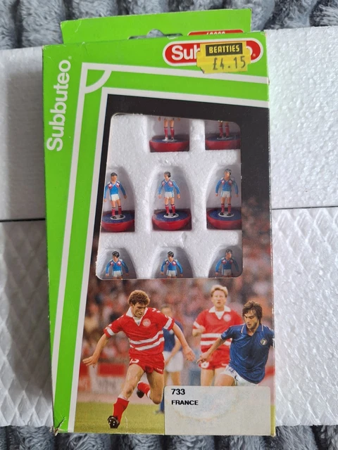 VINTAGE Subbuteo Lightweight équipe Manchester United - Réf 729 - Complet