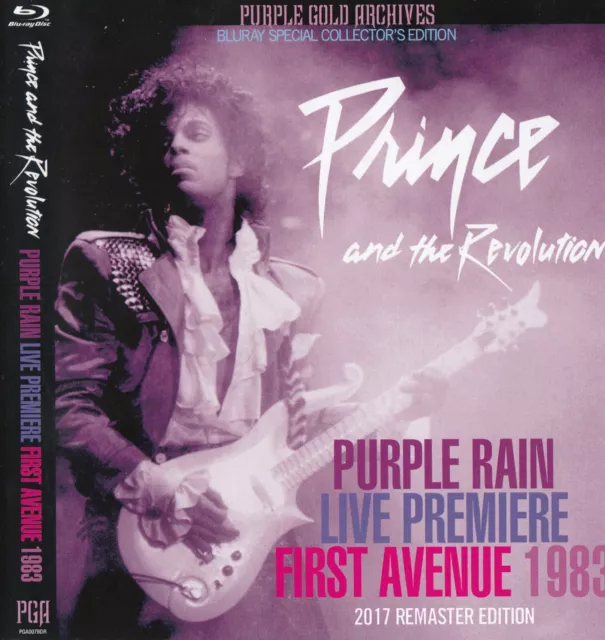 Prince - Purple Rain - First Avenue  - Purple Rain 1983 (2 Cd/1 Dvd-R)