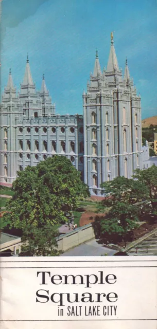 Salt Lake City Utah de colección década de 1960 - Manzana del Templo