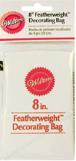 WILTON Premium FEATHERWEIGHT 8" DECORATING BAG - New!