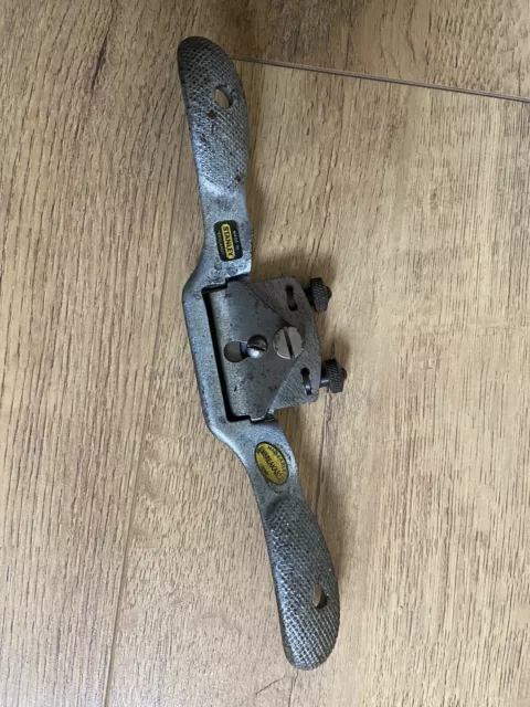 Stanley Malleable Iron  Adjustable Spokeshave with Flat Bottom