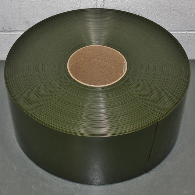 TMI Welding Screen Roll 999-00125, 8" x 300ft, Amber PVC Strip Door Curtain