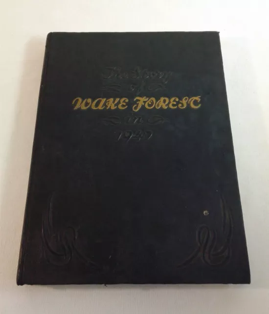 1947 Wake Forest University THE HOWLER yearbook