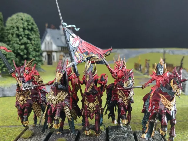 5x Vampire Counts Blood Knights Warhammer Fantasy Age of Sigmar Undead AOS WHFB