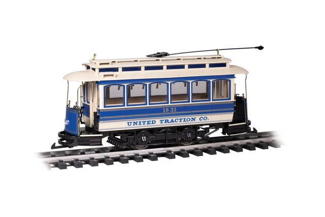 BACHMANN G SCALE United Traction  Streetcar Trolley