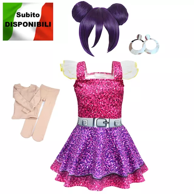 Tipo Vaiana Vestito Carnevale Bambina VAIDR04