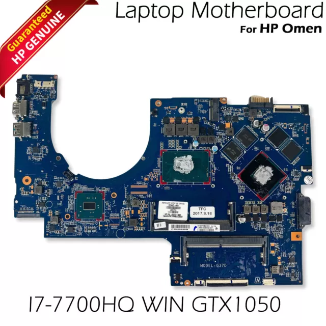 HP Omen 17-AN 17T-AN Intel Core I7-7700HQ Geforce GTX1050 Motherboard L06669-601