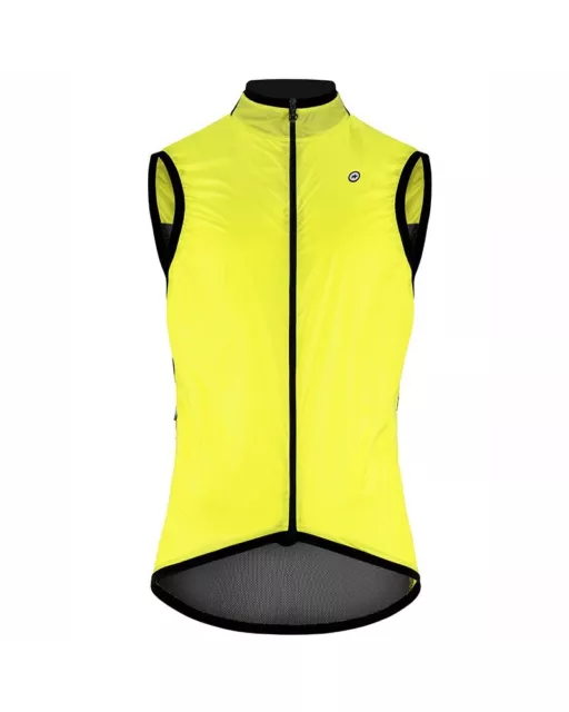 -Assos Mille GT C2 Gilet Antivento Uomo, Optic Yellow