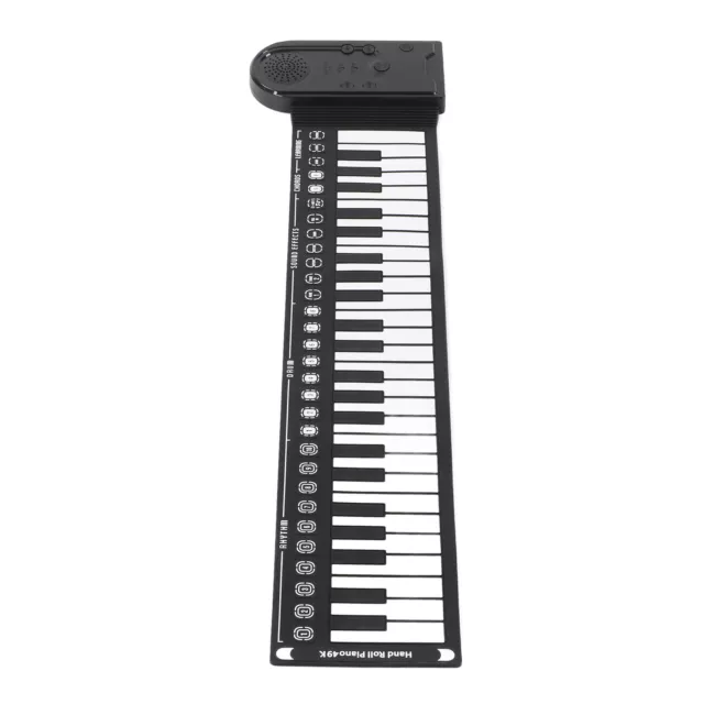 Hand Roll Piano 49 Key Portable Foldable Electric Keyboard Piano With Speake