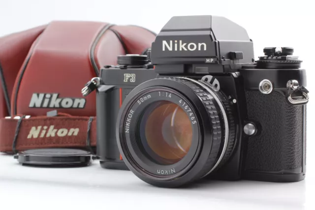 Read [Exc+5] Nikon F3HP 35mm SLR Film Camera Ai 50mm f1.4 Lens From JAPAN