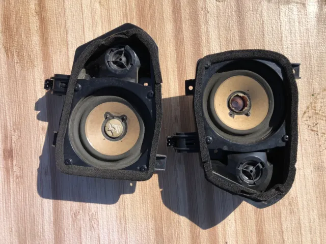 1994 - 1998 1999 BMW E36 CONVERTIBLE HK Set Of 2 Rear HARMON KARDON Speakers OEM