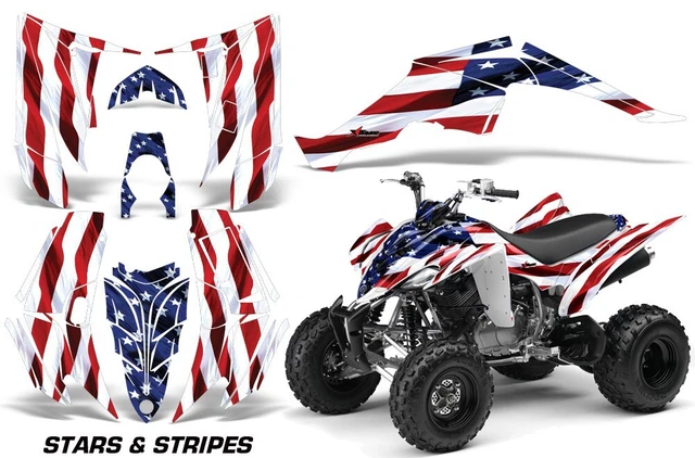 Graphics kit Sticker Decal Wrap for Yamaha Raptor 350 STARS & STRIPES