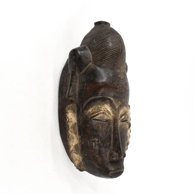 Yaure Baule Portrait Mask Ivory Coast African Art