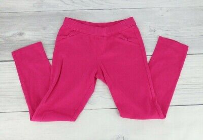 Gymboree Big Girls Solid Leggings Pants Size 10 Dark Bright Pink
