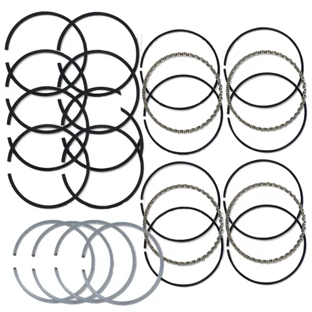 AT14702 New 4 Cylinder Piston Ring Set Fits John Deere 2010 S SC-3 SC-4 +