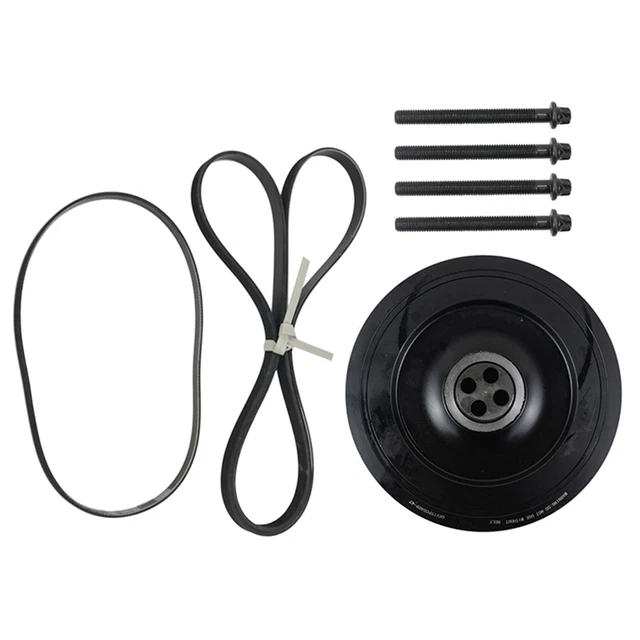 Set puleggia albero motore per BMW Serie 3 5 6 7 E46 E90 E60 E63 E65 X3 X5 3.0d