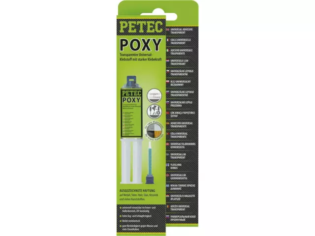 Petec Poxy 24ml 2K-Klebstoff 98425