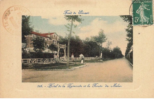91 Brunoy #26634 Foret De Senart Hotel De La Pyramide Route De Melun