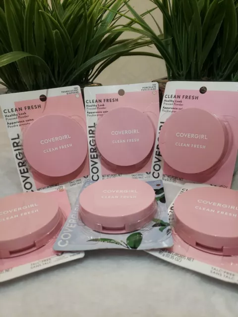 CoverGirl Clean Fresh Healthy Look Pressed Powder- Talc-Free *Choose Your Color*