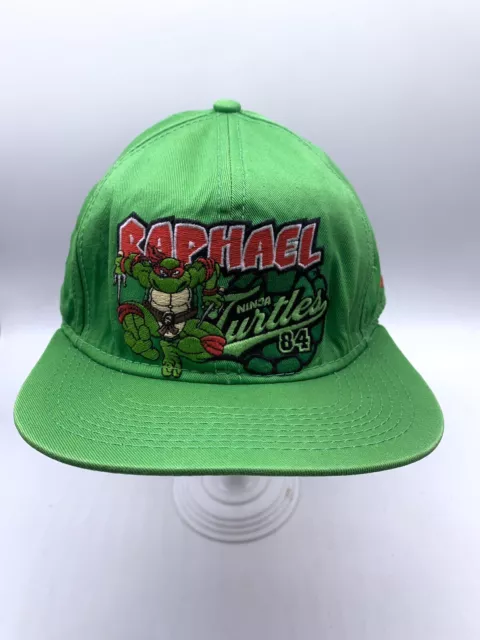 TMNT Raphael Teenage Mutant Ninja Turtles Vtg Baseball Cap Hat Adult Snapback