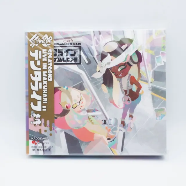 SPLATOON 2 LIVE IN MAKUHARI Off The Hook 2019 CD + Blu-ray Ltd/E New  w/Tracking#