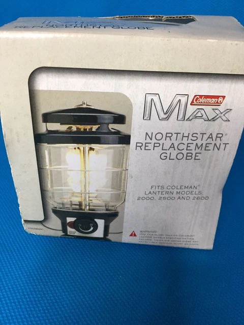 Coleman Max Northstar Lantern Globe Fits Models 2000， 2500， 2600