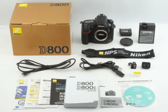 [Near MINT+++ in Box] Nikon D800 36.3MP FX Digital SLR Camera Body From JAPAN 2