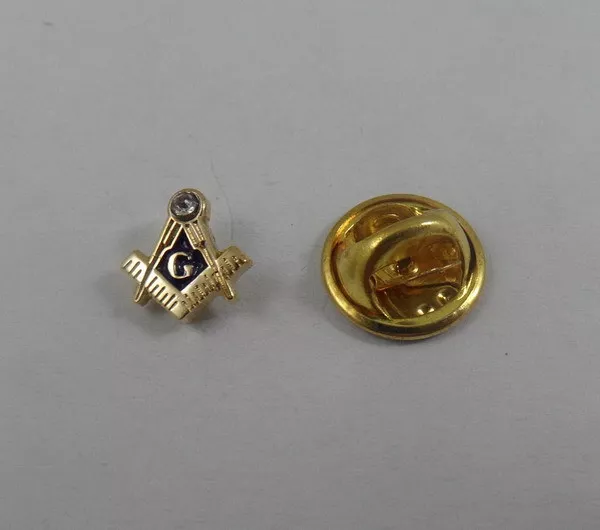 Square and Compass MASTER MASON Lapel Pin Masonic - Small