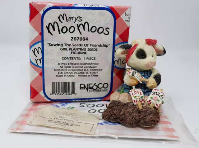 1996 Mary Moo Moos ~ Sowing the Seeds of Friendship ~